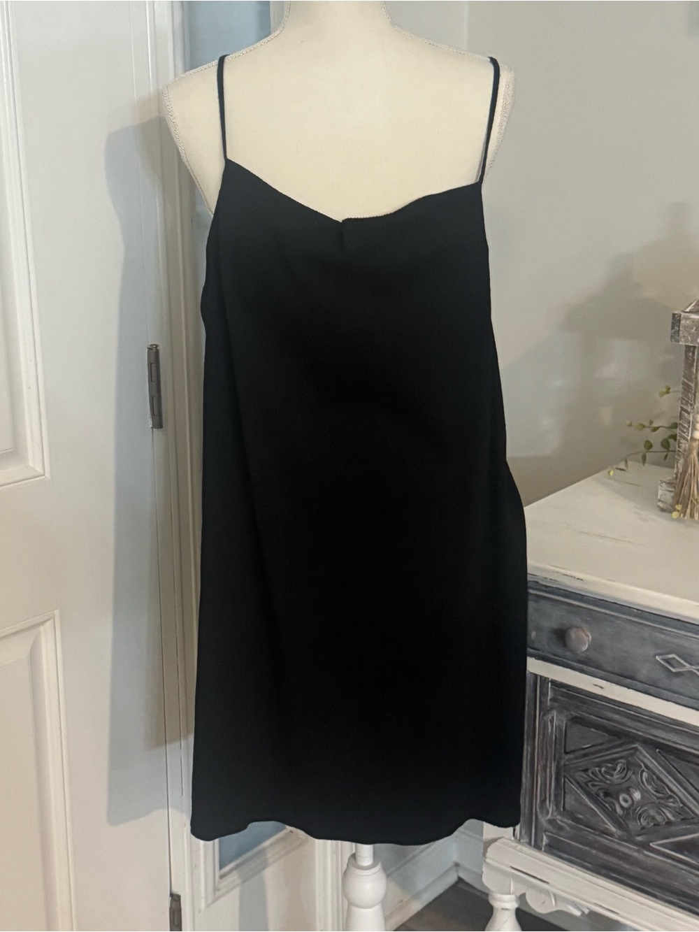 Ninexis Black Mini Slip Dress – Size 2X